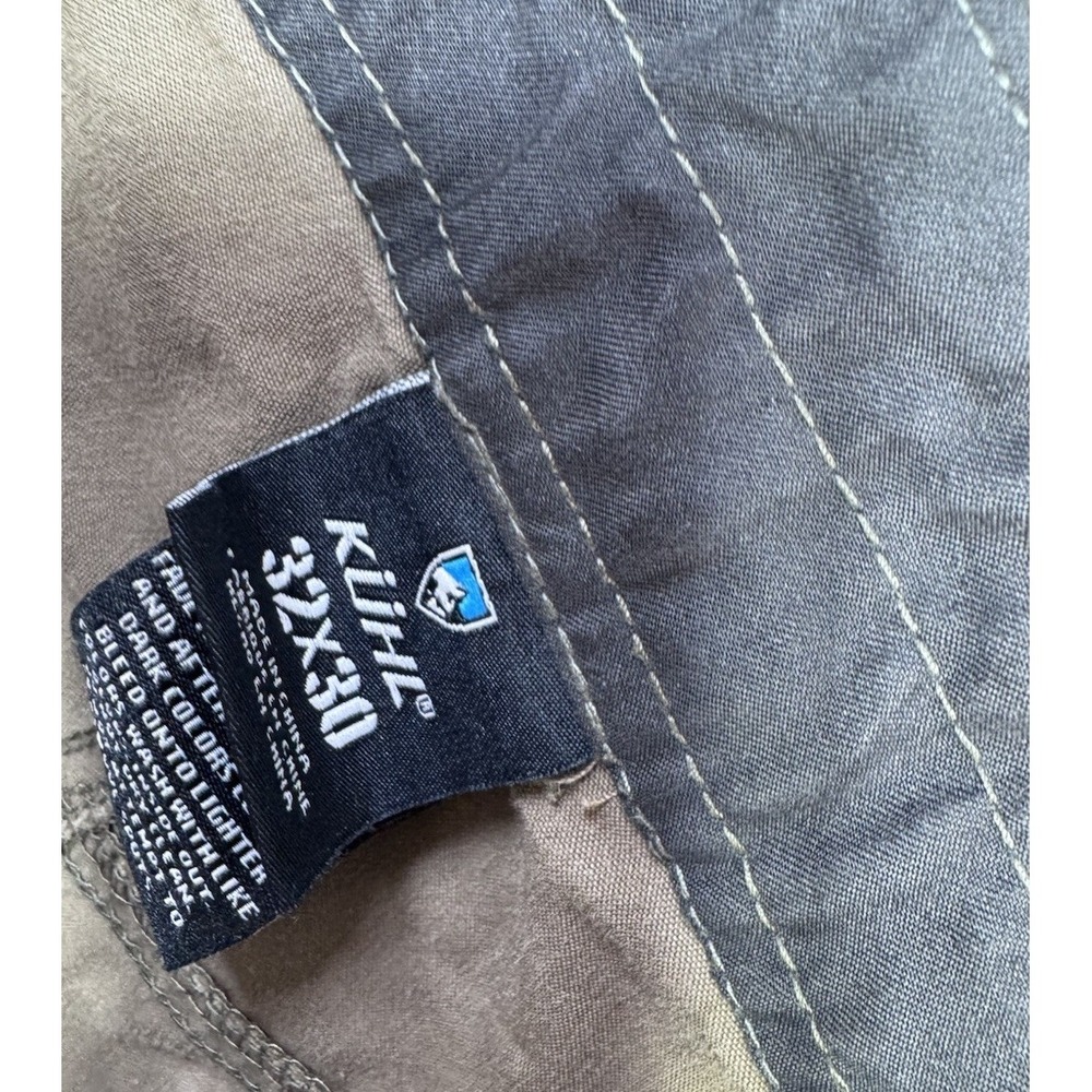 Kuhl Pants Brown Revolvr Hiking Outdoor Stretch Cotton Nylon Work Men's 32x30 - Picture 8 of 8